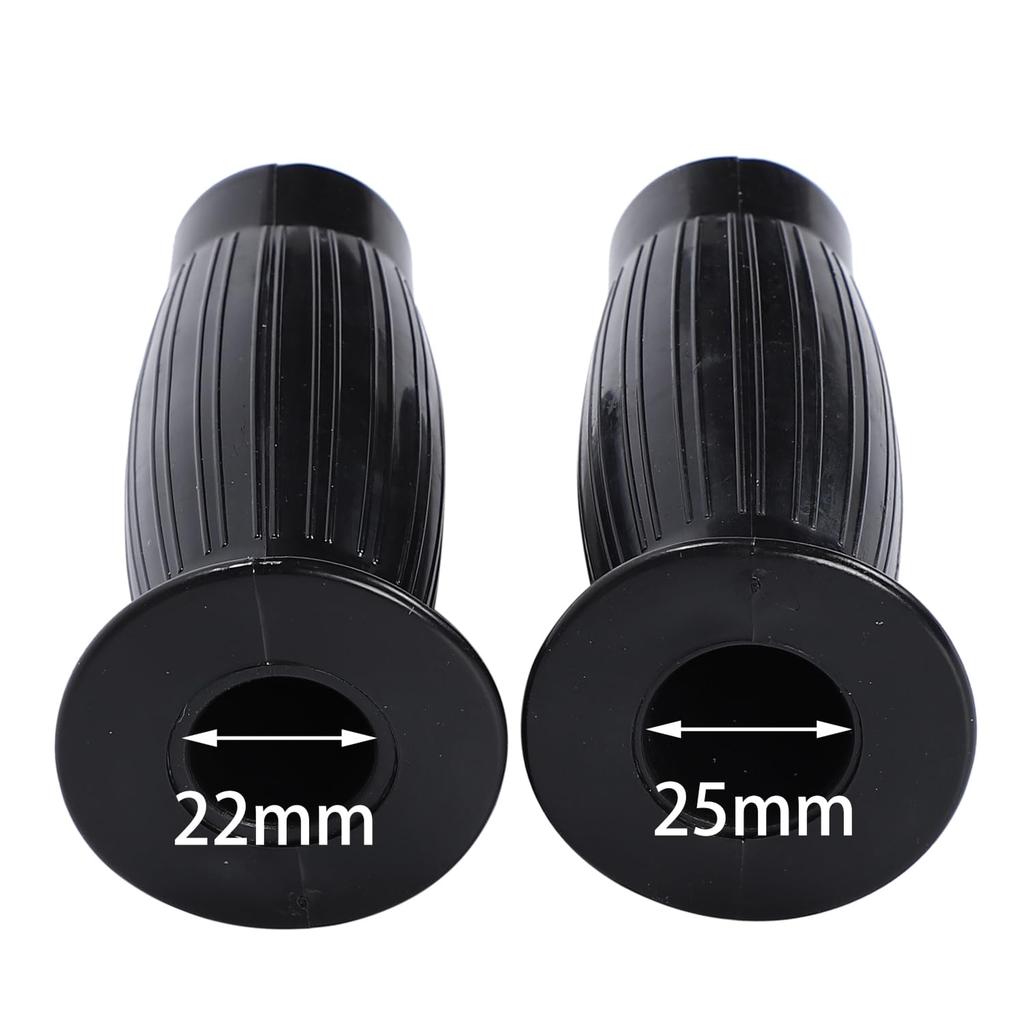 Nakira Motorcycle Grip Moped Handle Barrel Shape 22.2mm Left and