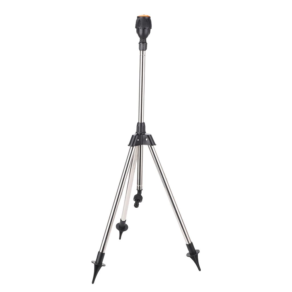 Rotating Tripod Sprinkler 360 Degree Large Area Coverage Adjustable Height Tripod Sprinkler for