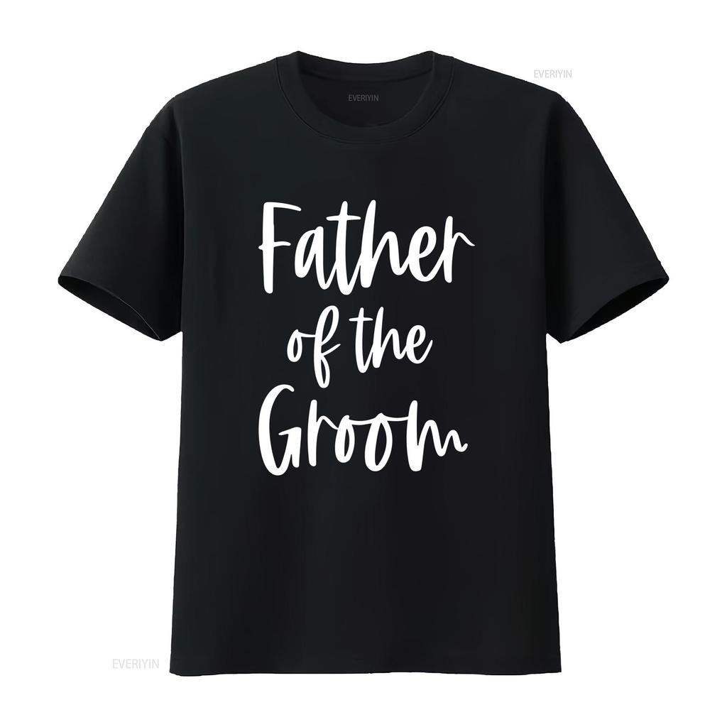 Father of the Groom Bachelor Party Hen Stag Do Wedding Novelty T Shirt Adults Vintage Washed Soft Graphic Stretched Breathable
