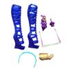 Monstering High Doll Accessories Decors Bags Hats Shoes Necklace Glasses Headbands Kids Playing House Doll Decors Girl DIY Toys