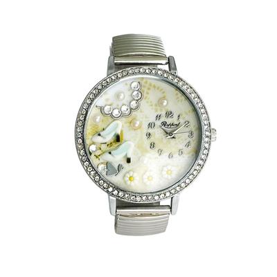 Ladies’ Fancy Deco Watch with Snake Chain