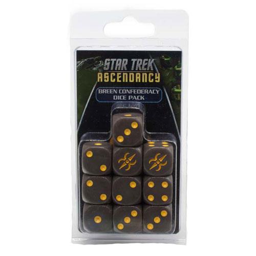 Hrací kostky Star Trek Ascendancy 10 ks (Breen)
