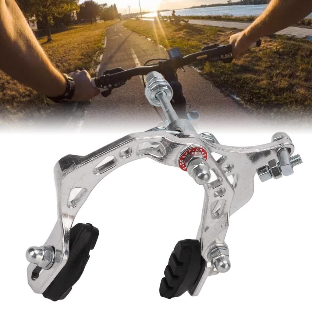 Bike Brake Caliper Aluminum Alloy High Strength Stable Cycling Accessory for Motorcycle Mountain Bike