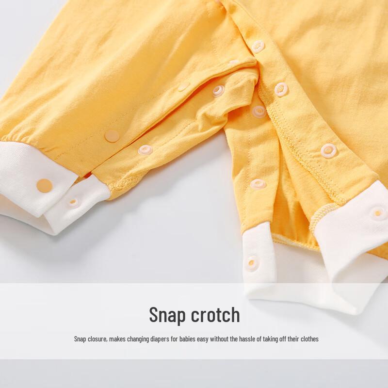 Shubeiyi 2-Pack Baby Long-Sleeve Rompers