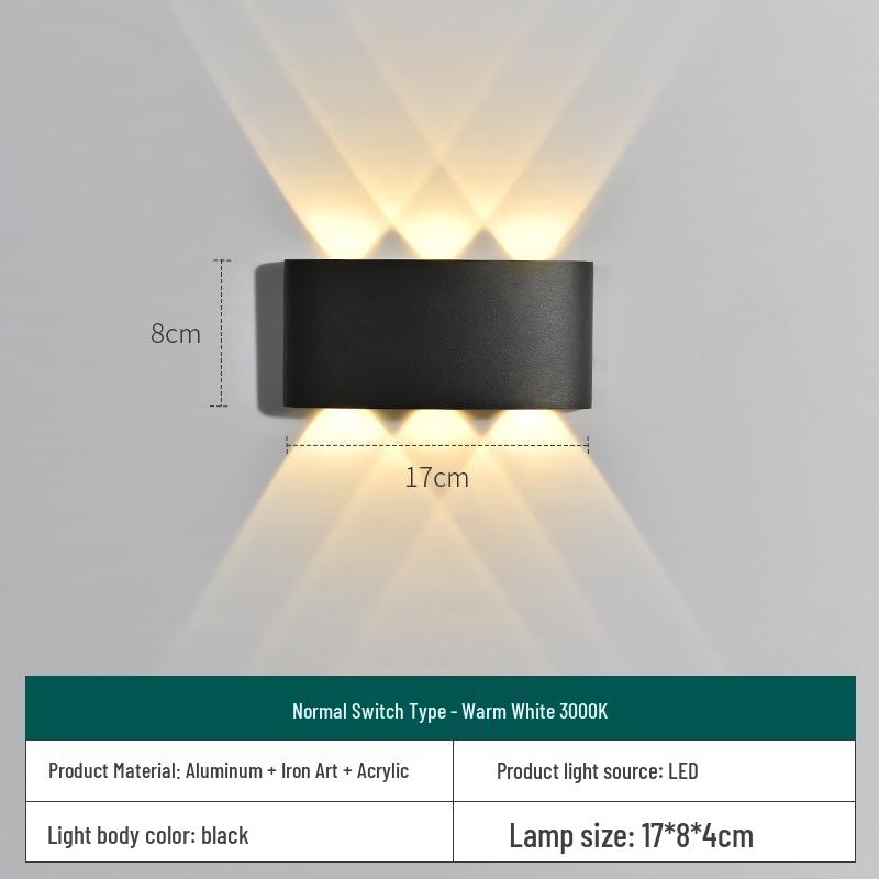 Waterproof Solar Outdoor Wall Lamp with Remote Control - Ideal for Bedside & B&Bs, Hot Seller In Stock
