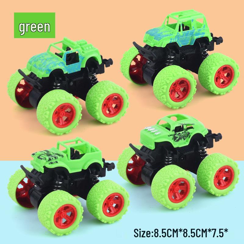 Children's Four-Wheel Drive Stunt Excavator Toy Car
