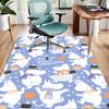 the Moomin Design Area Rug - Non-Slip, Soft & Cozy Floor Mat for Living Room, Bedroom, Office - Indoor/Outdoor Decorative Carpet