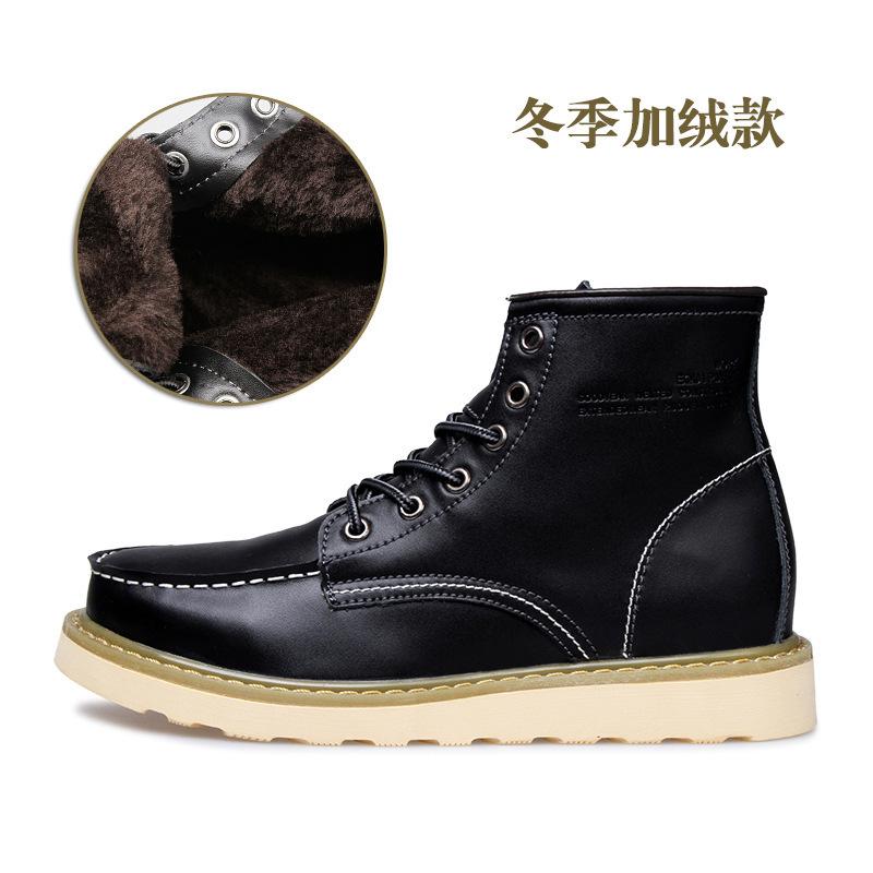 British Martin Boots Plus Size Autumn and Winter Boots Military Boots High-top Outdoor Desert Boots