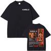 Karol G Tropicoqueta New Album 2025 Cover Tee Shirt Men Women Harajuku Retro High Street T-shirt Summer Tops Pure Cotton T Shirt