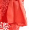 Desigual Lace Embroidery_ No Sleeve Long Dress 38 Pink Women Used