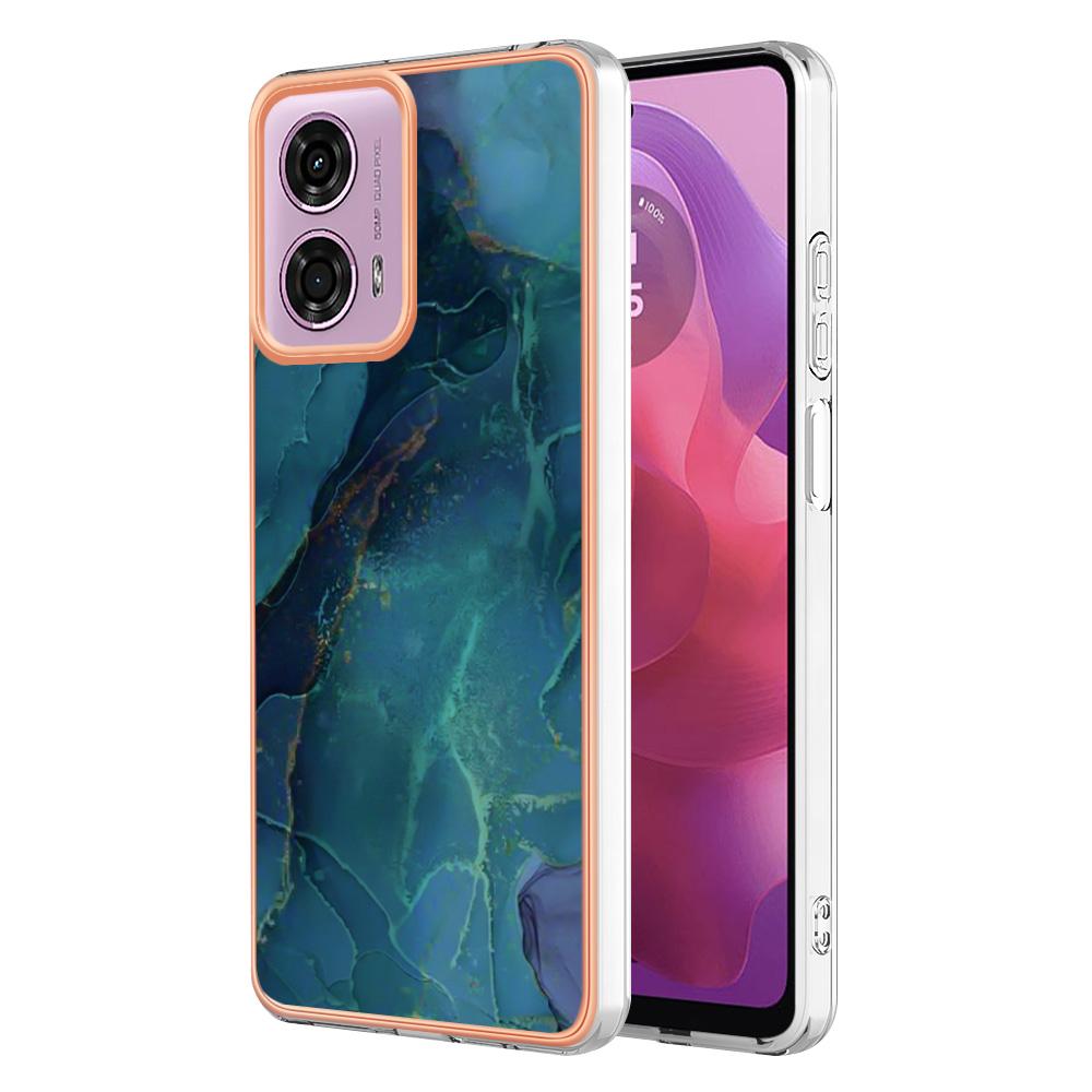 YB IMD Series-16 Style-E For Motorola Moto E14 4G/G04 4G/G04s 4G/G24 4G Case TPU Phone Cover Dual IMD Shell