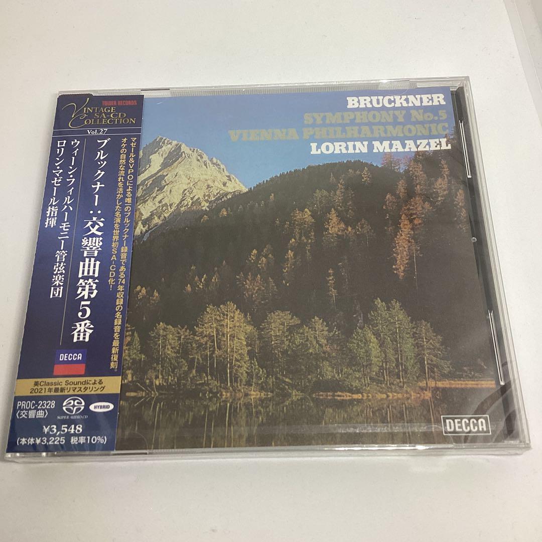 

[USED] SACD Hybrid Bruckner: Symphony No. 5 Maaazel conductor Vienna Philharmonic
