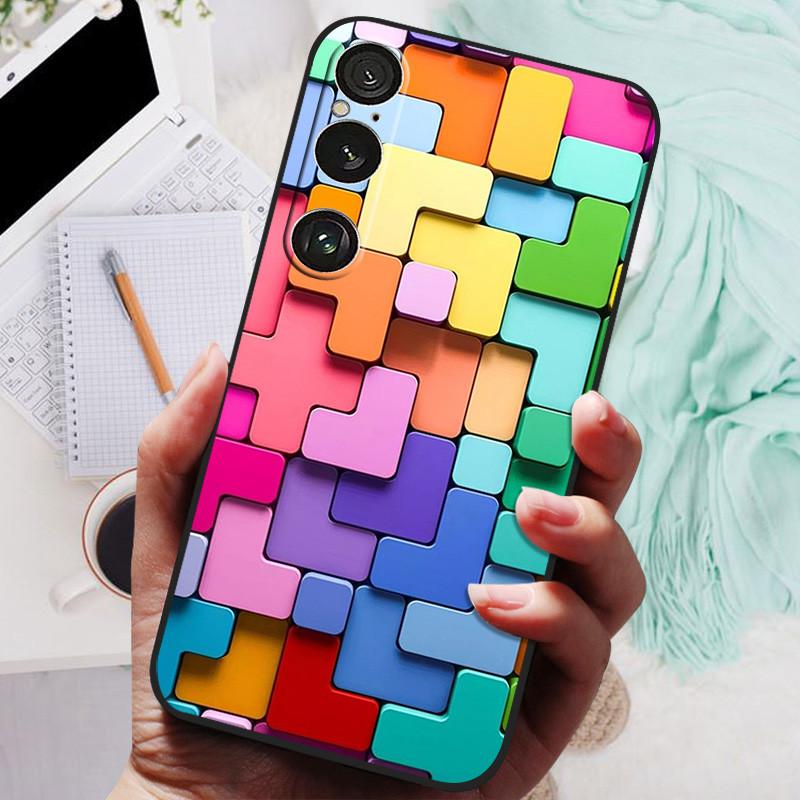 For Sony Xperia 1 VI Case Animals Soft Silicone TPU Back Cover Phone Cases For Sony Xperia1 VI Protective Bumper Shockproof Capa