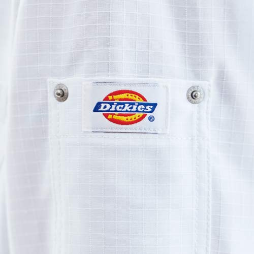 Dickies Women's Single Coat, 2533PR, White, Size M (Japan)