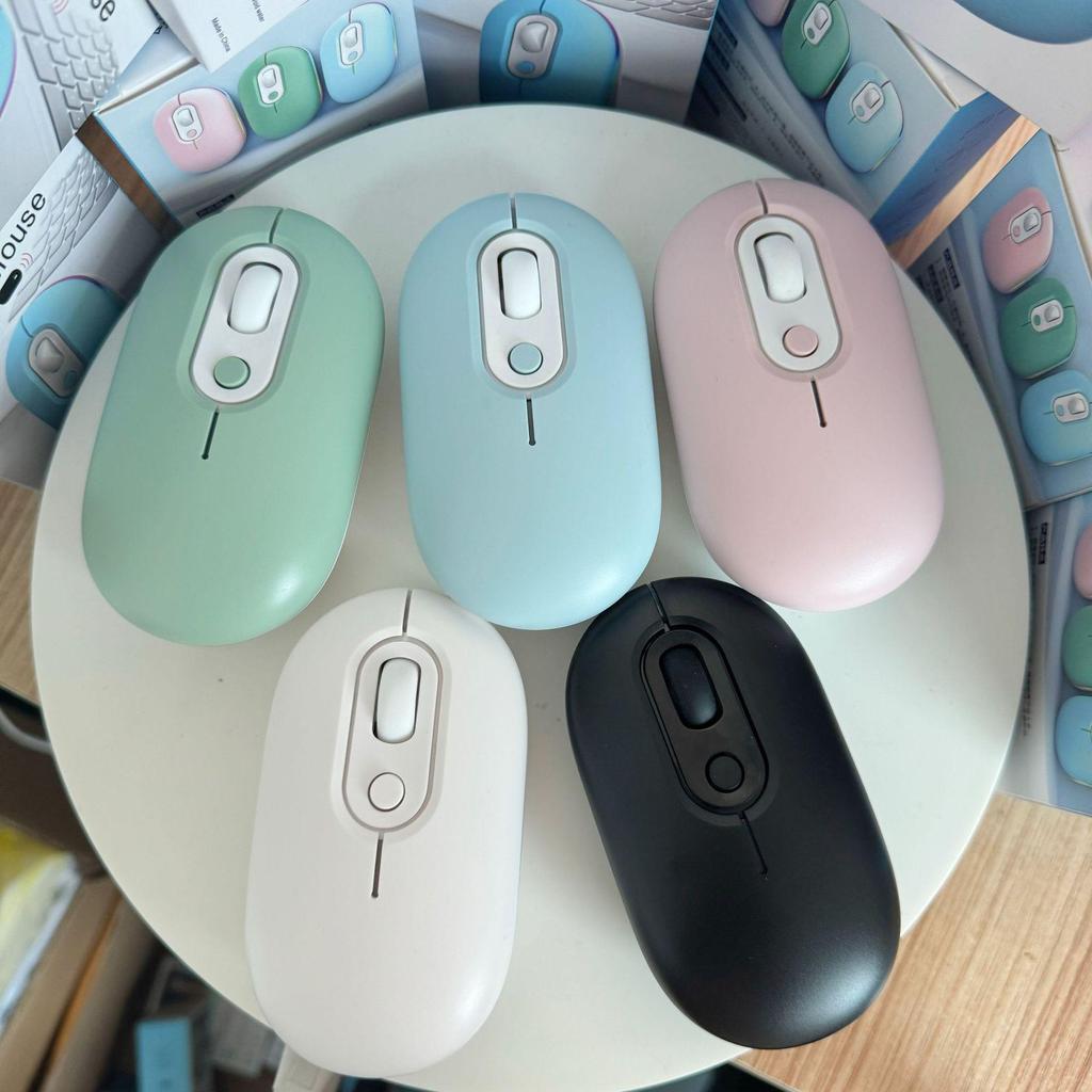 Silent Dual-Mode Luminous Wireless Mouse - Multi-Color Gift for Office & Gaming