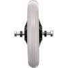 2pcs Of 6 Inch Rubber Wheel Replacement Wheelchair Front Wheels Rollator Walker Anti-slip Replacement Casters Grey