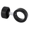 25mm Microscope Pillar Bar Adapter Exquisite Appearance Compact Structure for Laboratories Schools Sample Observation