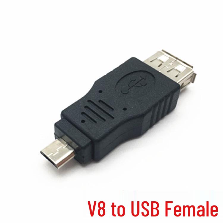 USB 2.0 Male/Female to Micro USB V8 Adapter Converter