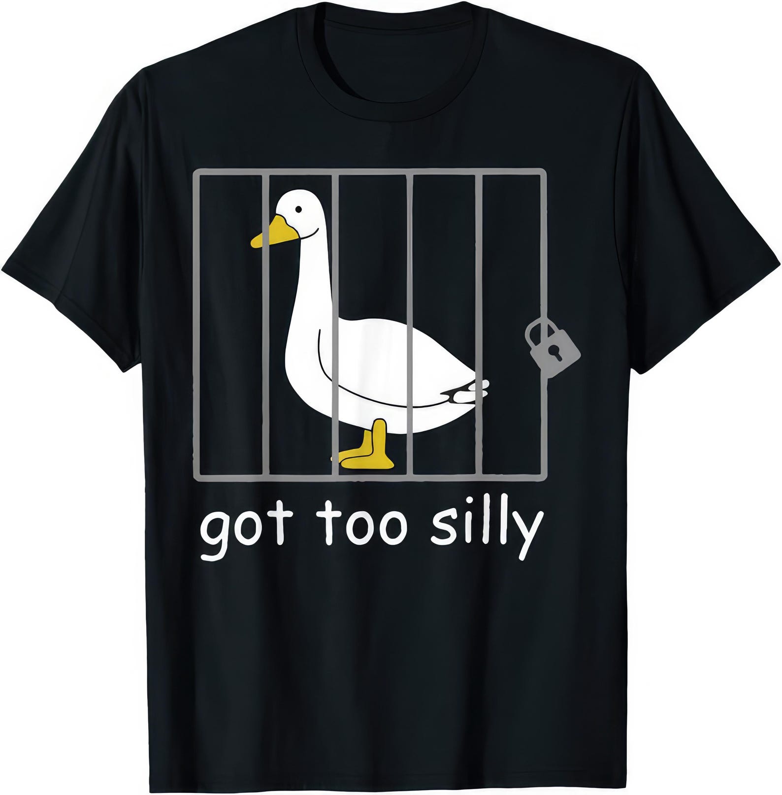 Got Too Silly Shirt • Silly Goose Attitude Tee • Funny Meme T shirt S