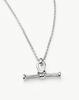 T-Shaped Multi-layer Stackable Necklace: Hip Hop Cuban Link with Niche Design