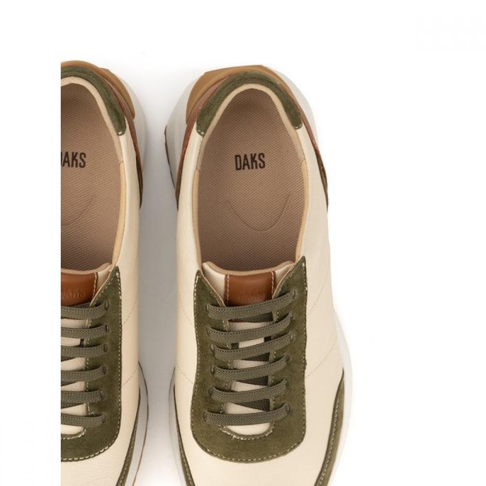 DakS Women S Comfort Non Slip SneakerS Dlf323da63  Khaki 
