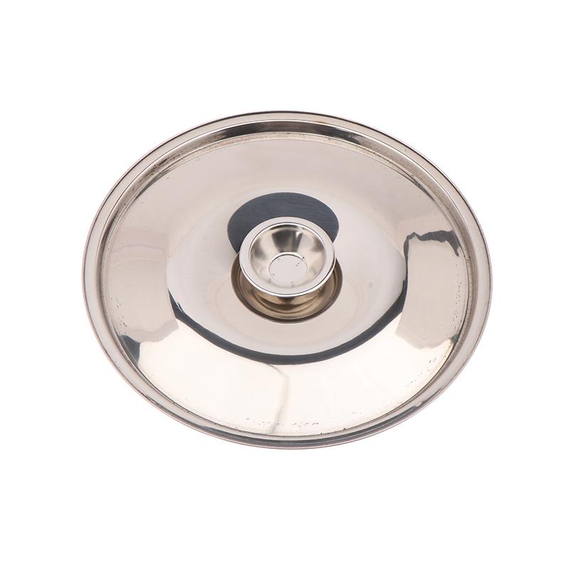 10-26Cm Round Pot Lid Thicken Stainless Steel Saucepan Cover Replacement Universal Kitchen Food Lid Kitchen Supplies