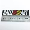 3D hliníkové samolepky písmena RALLIART logo odznak na auto nálepky příslušenství pro ancer asx outlander pajero galant Mitsubishi