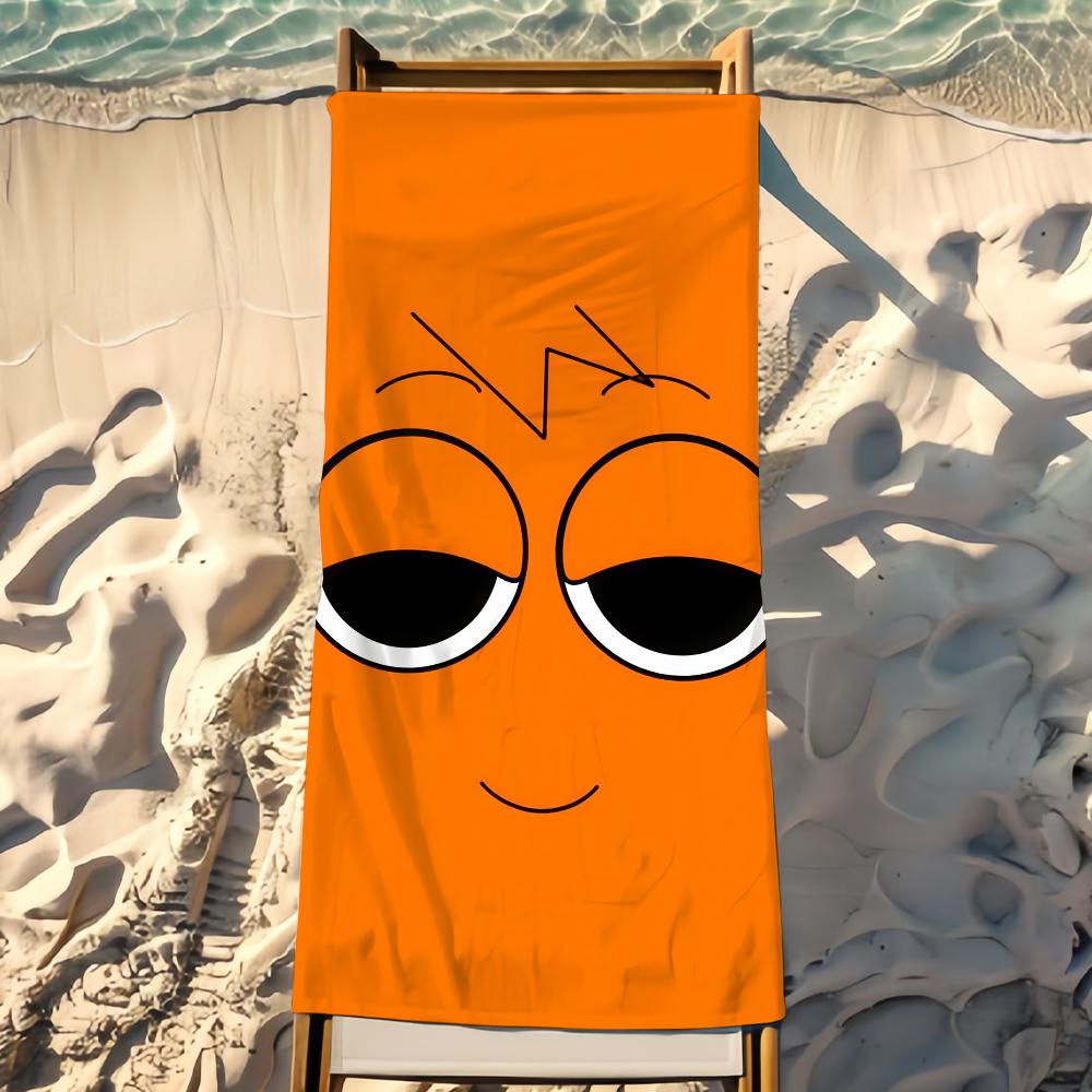 Cartoon I-Incredibox S-Sprunki Handtuch Strandtuch Reise Leicht Hautfreundlich Für Pool Strand Camping Kreuzfahrt Sommer