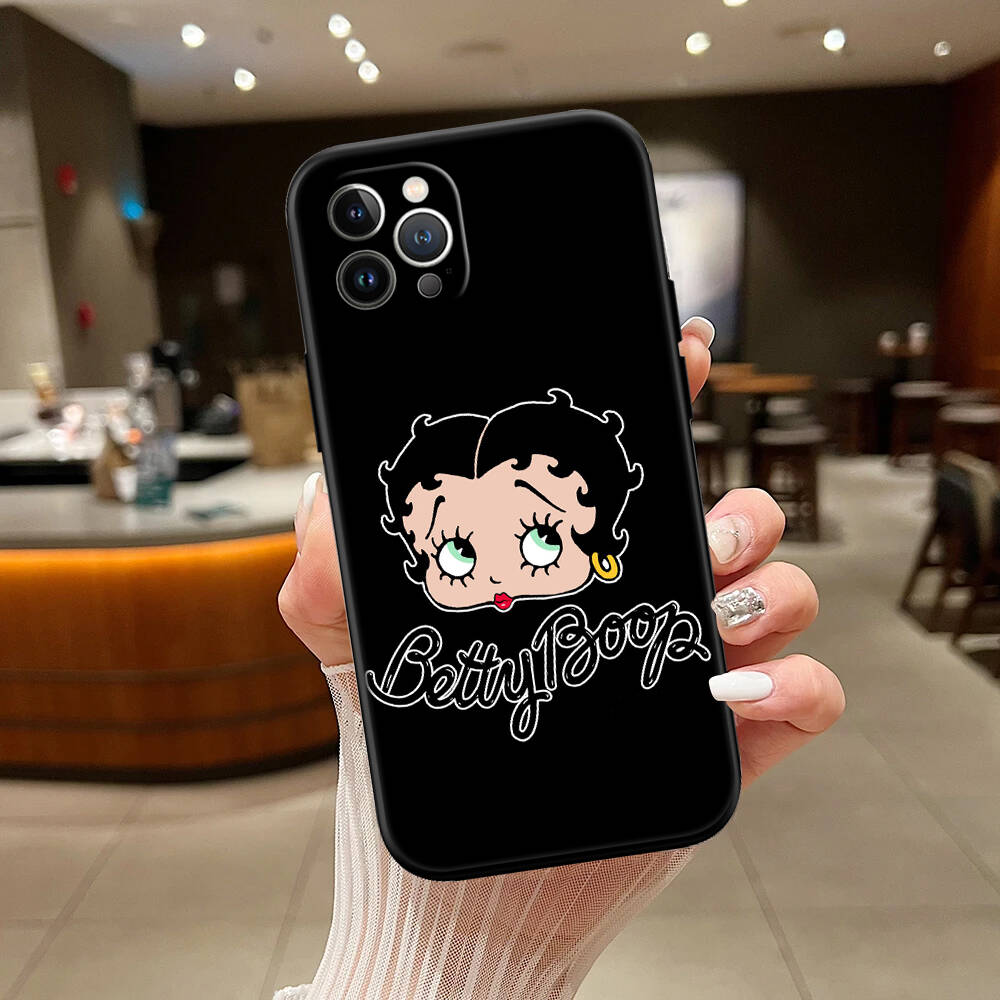 B-Bettys Pattern B-Boops New Phone Case for Redmi Note 8 9 10 11 11S 10C 10X 10A 10T 9A 9C 9T 9S 8T Pro Max Plus Prime