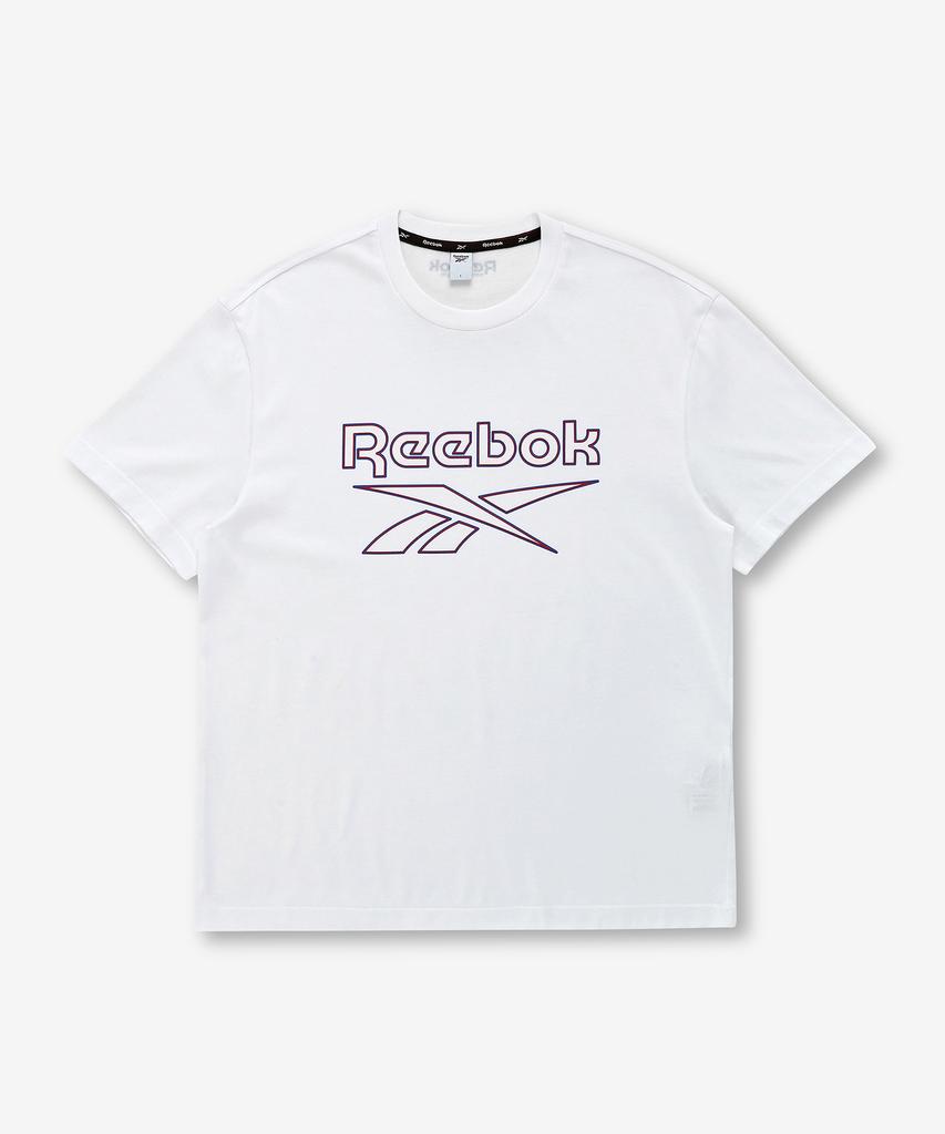 Reebok Big Logo Graphic T-Shirt - White