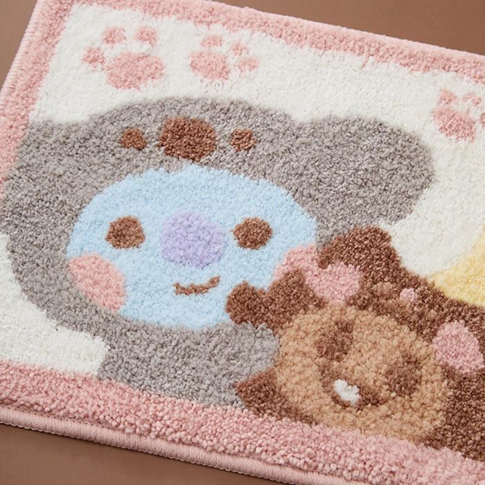 BT21 BABY Flauschiger Teppich ver.1 (Alsyu-Ko Mang)
