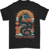 Year of the Dragon Chinese New Year Mens T-Shirt 100% Cotton