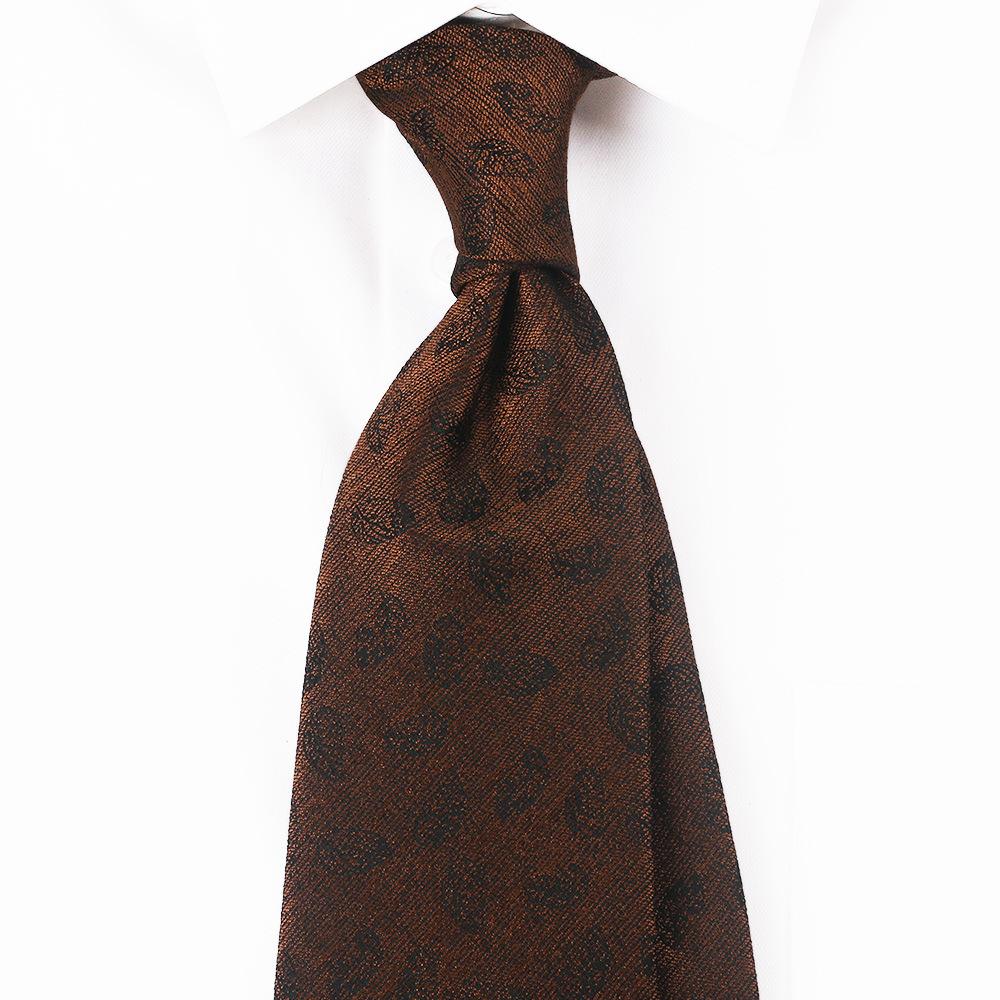 Pattern Italian Jacquard Tie Men'S Casual Business High-End Dress Wedding Suit Shirt Accessories Unique Stripes