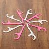 25pcs Dental Floss Oral Care Flosser Picks Teeth Toothpicks Stick Tooth Clean