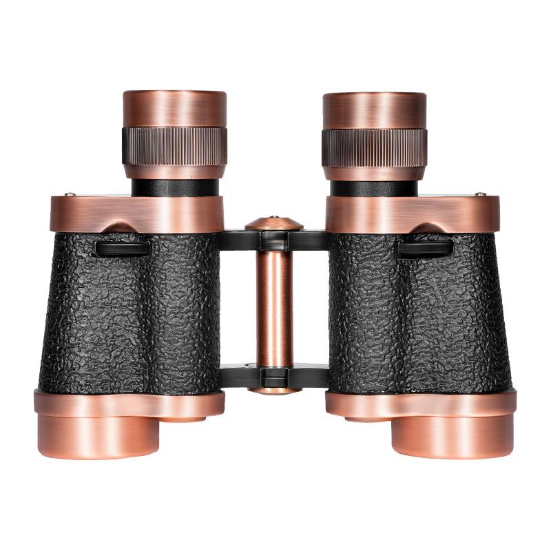 

Type 62 8X30 Retro Bronze Binoculars HD High-power Coordinate Ranging Outdoor Portable Shockproof Telescope