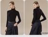 Custom Cashmere Tencel Turtleneck Long-Sleeve Slim Fit Warm Top Sweater
