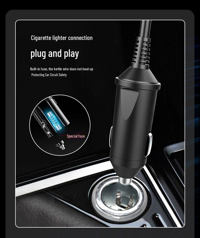 Universal Electric Car Kettle for Heating and Insulation