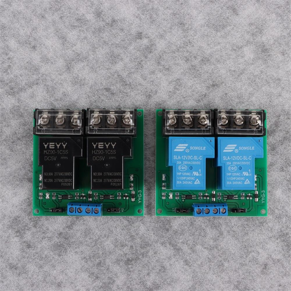 YYG-3 Two Way Relay Module 30A 30A Relay Module High Power Relay Module  Electronic Projects