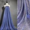 50cm*150cm Traum Reflektierender Laserstoff Sternenhimmel Highlight Designer Stretchstoff Kreative Party Hochzeitskleid