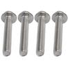 20Pcs M10x1.5 Screw Bolts A2?70 Stainless Steel Flanged Hex Head Bolt with Gasket DIN6921M10x60