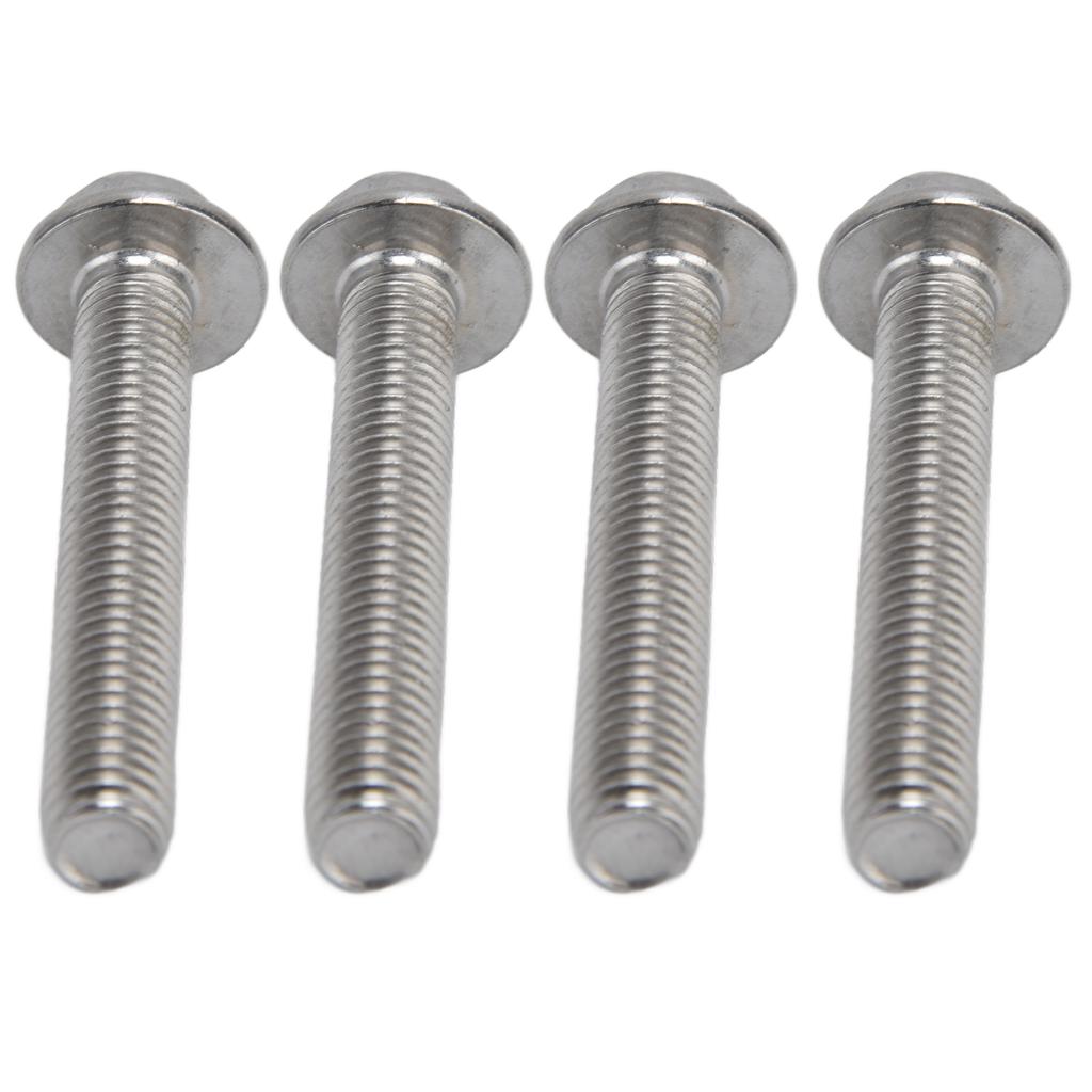 20Pcs M10x1.5 Screw Bolts A2?70 Stainless Steel Flanged Hex Head Bolt with Gasket DIN6921M10x60