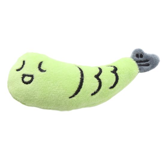 Eco-friendly Wear Resistant Cute Cat Plush Toy Teeth Grinding with Catnip Pet Accessories
