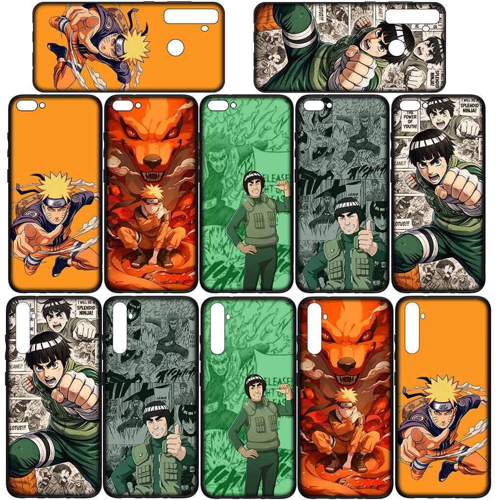 Phone Case for iPhone 17 15 16 Plus Xiaomi Poco X7 X6 F8 F7 C85 C75 C71 Redmi Note 14 12 11 13 Pro Max A4 14C 13C Coque Rock Lee Narutos Anime Cover