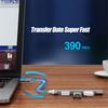 Hub USB 3.0 de 4 puertos Hub de puerto USB Divisor Tipo C de alta velocidad 5 Gbps Para accesorios de ordenador PC HUB multipuerto 4 puertos USB 3.0 2.0
