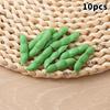 10Pcs Mini Artificial Vegetables Chili Cabbage Edamame Cucumber And So On Home Kitchen Decoration Holiday Gift