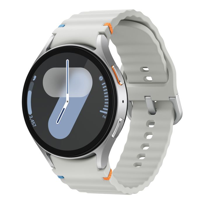 Smartwatch - SAMSUNG - Galaxy Watch 7 - 44MM - Bluetooth - Silber - Gesundheitsüberwachung