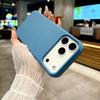 Custodia in Silicone Liquido Fluorescente Luminoso Per Per Iphone 17 Air 17Pro 17ProMax Protezione Pulsanti in Silicone Copertura Solida Morbida Opaca