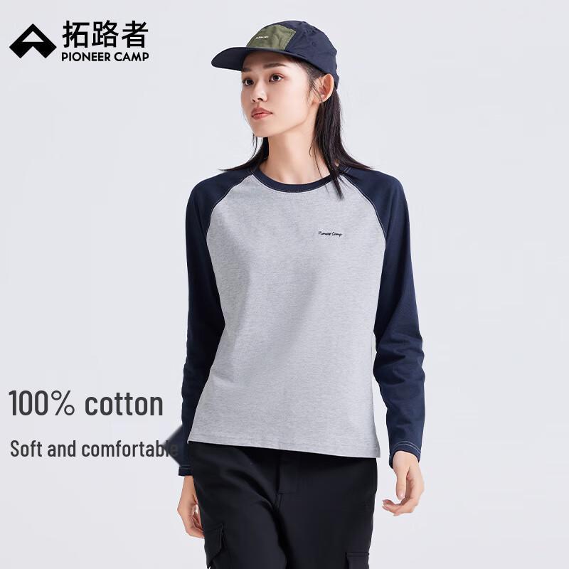 Women s Raglan Colorblock Long Sleeve T-Shirt GCS413032 S