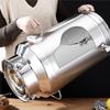 5L/9L/14L Kitchen Sealed Barrel With Faucet Stainless Steel Grease Container With Lid Airtight Milk Bucket Wine Sealed Tank