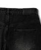 RAYFIKERS Catwashed Bermuda Denim Shorts Mq2Du348_Black